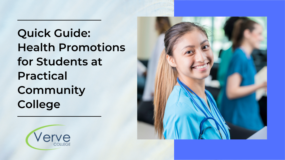 Quick Guide: Health Promotions for Students at Practical Community College
