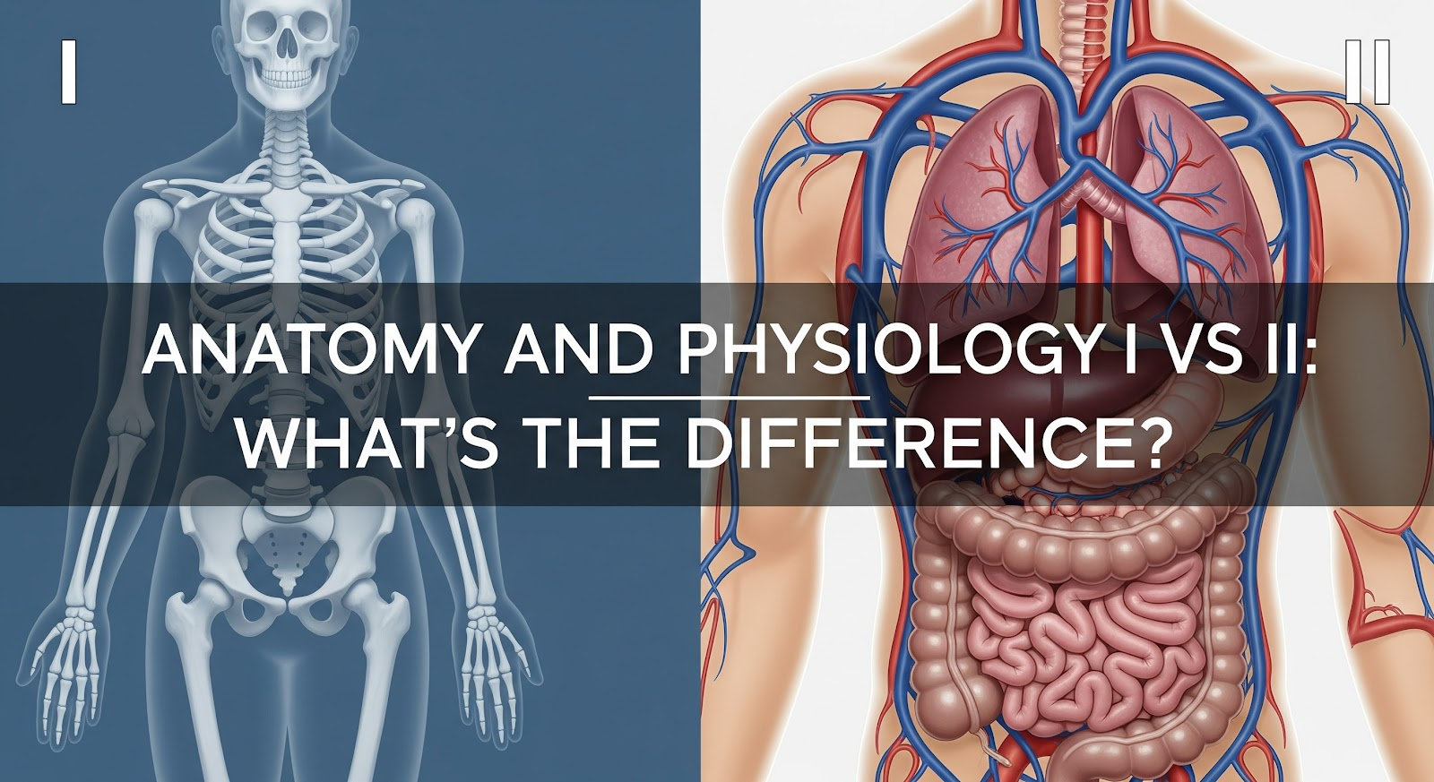Anatomy and Physiology I vs II: What’s the Difference?