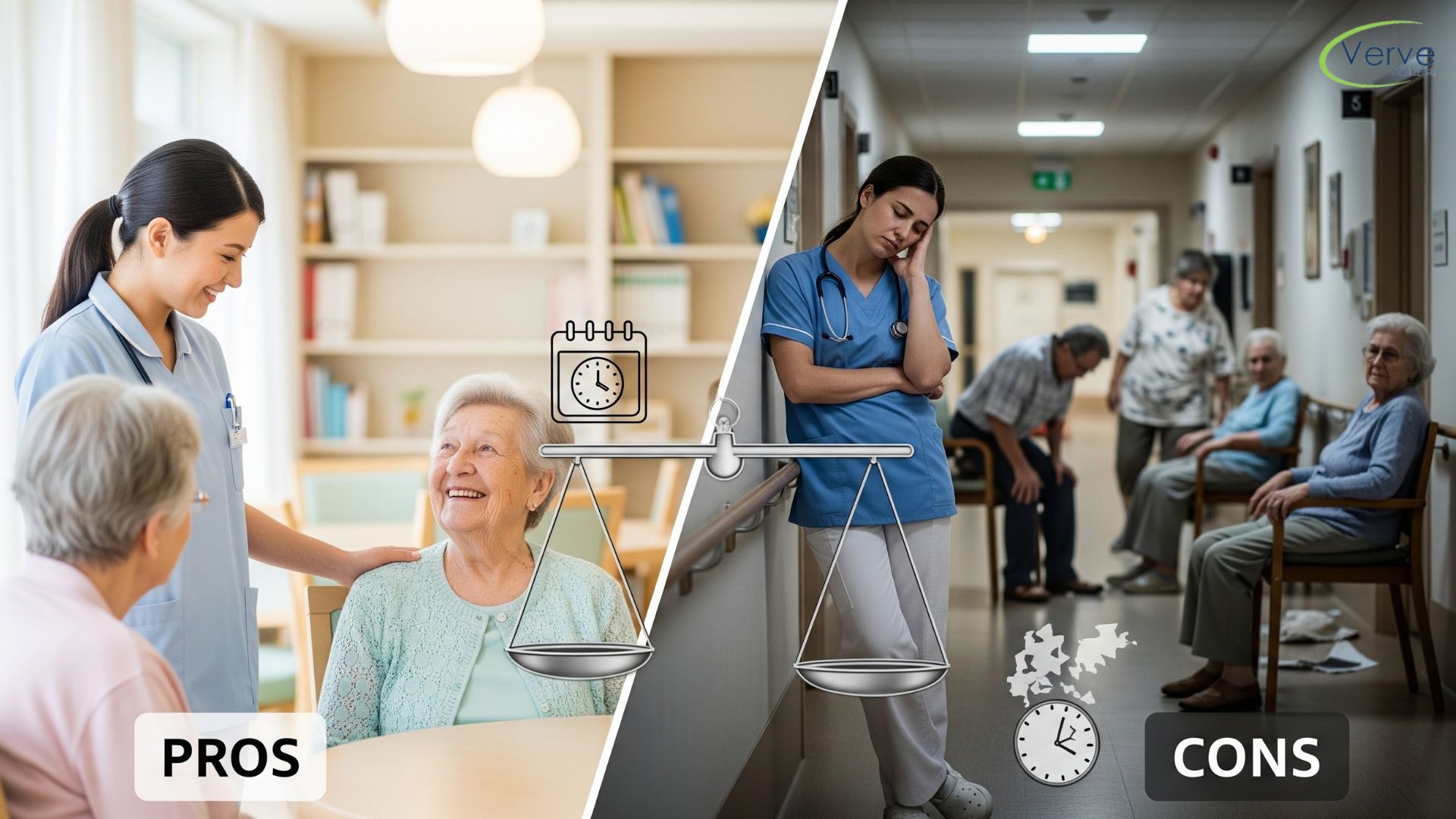 Pros & Cons of a 40-Hour Week in Nursing Homes Pros & Cons of a 40-Hour Week in Nursing Homes
