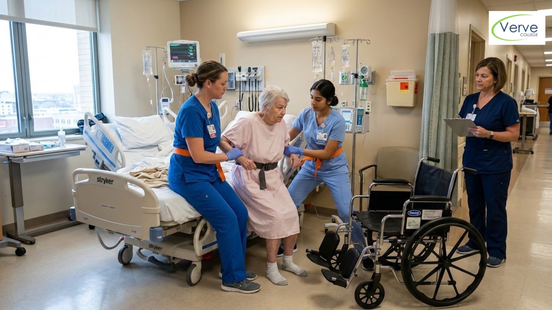 How Practical Nurses Protect Their Spines During Patient Transfers