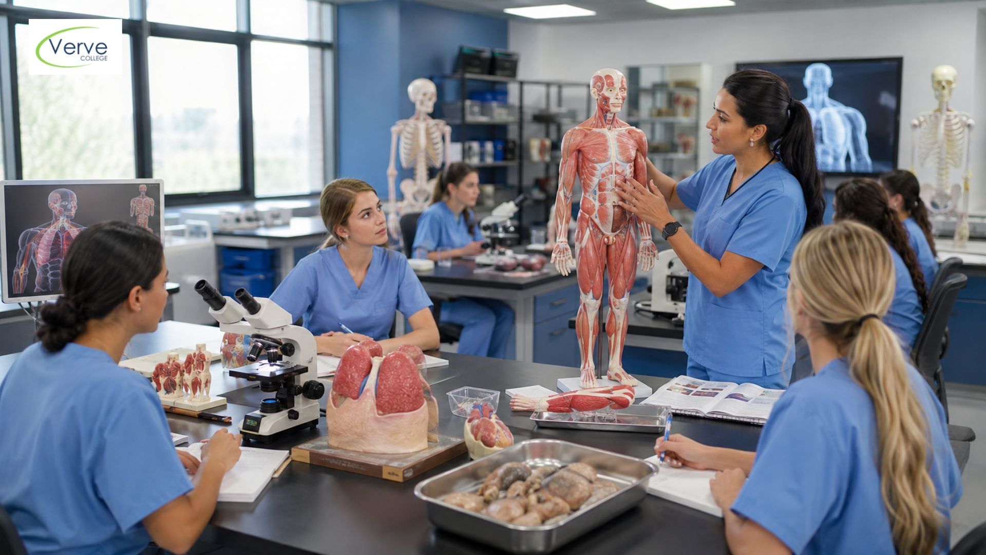 Anatomy and Physiology Lab: What Students Learn Each Week